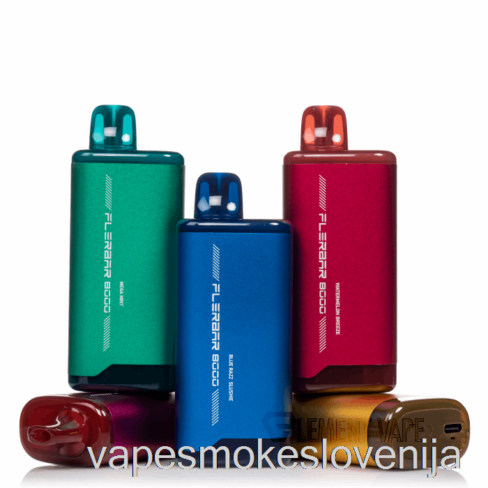 Vape Slovenija Flerbar 8000 Za Enkratno Uporabo Cali Sunshine